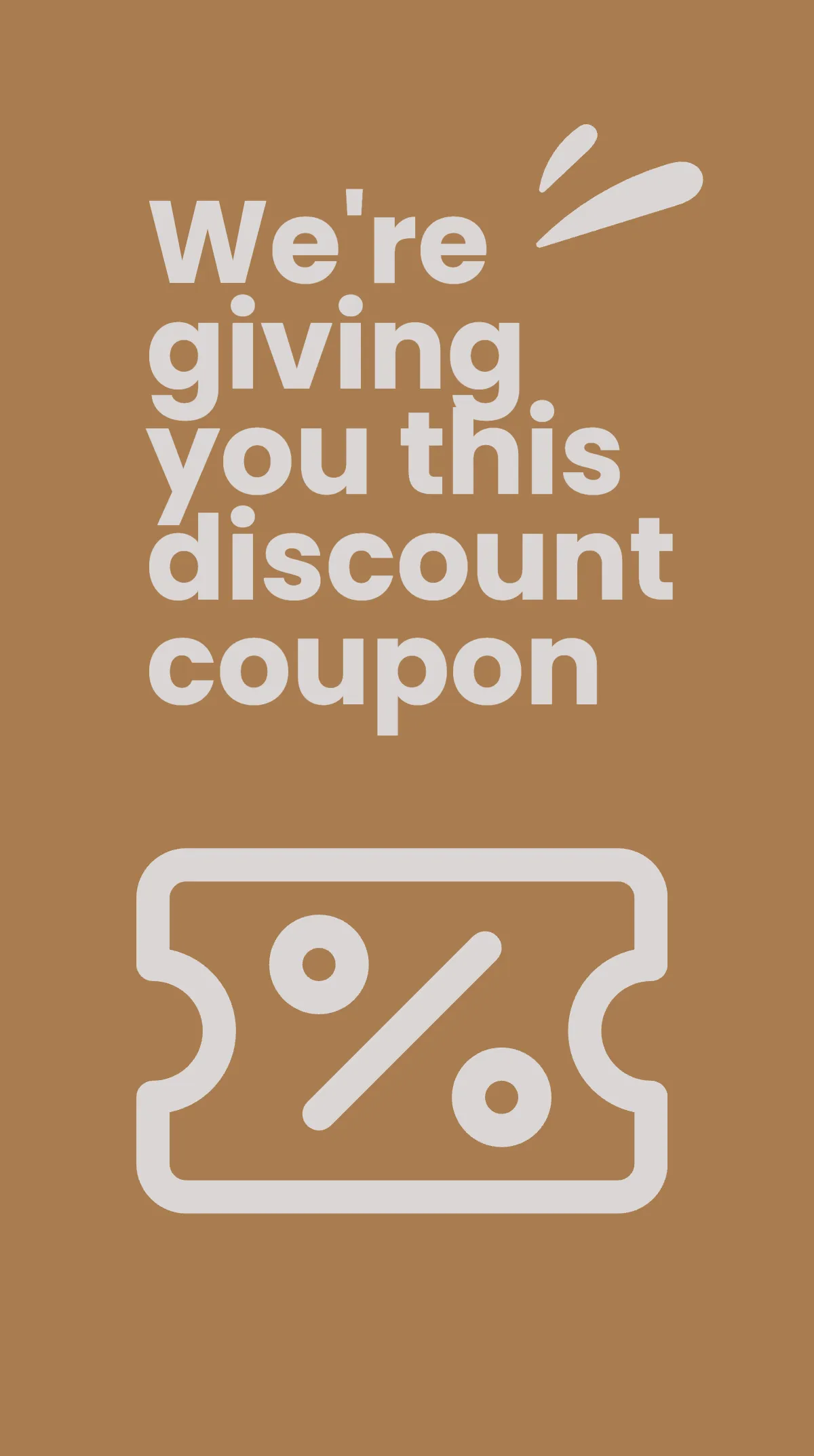 Free Discount Coupon Instagram Story Template to Edit Online