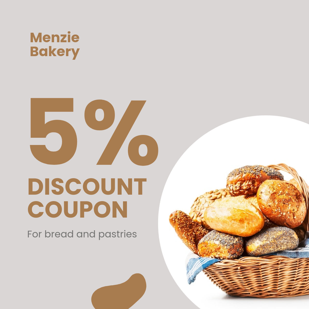 Free Discount Coupon Linkedin Post Template to Edit Online