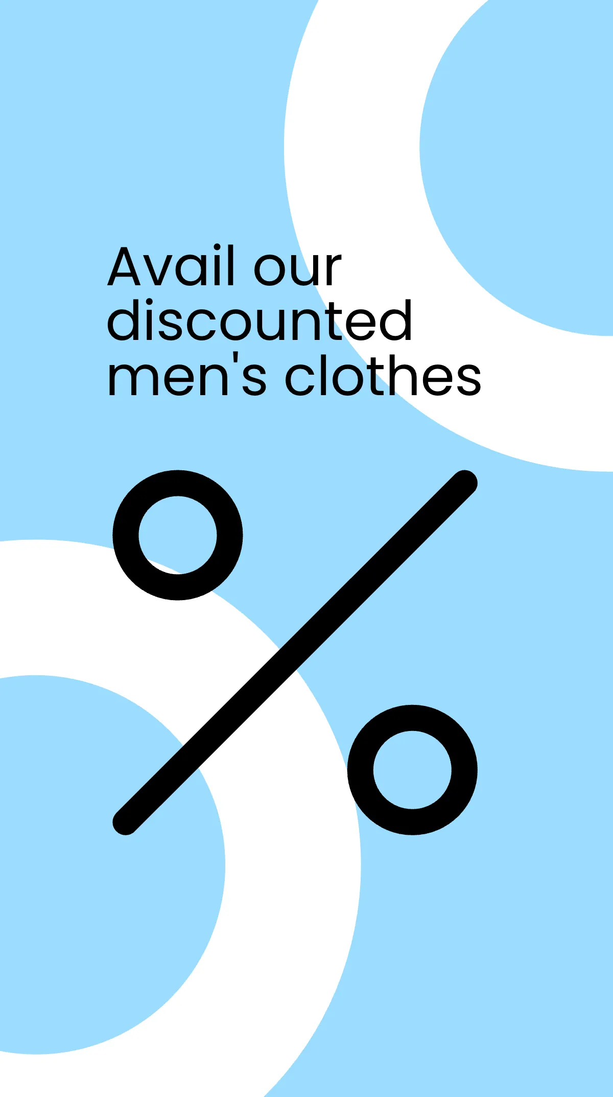 Free Clothing Discount Instagram Story Template to Edit Online