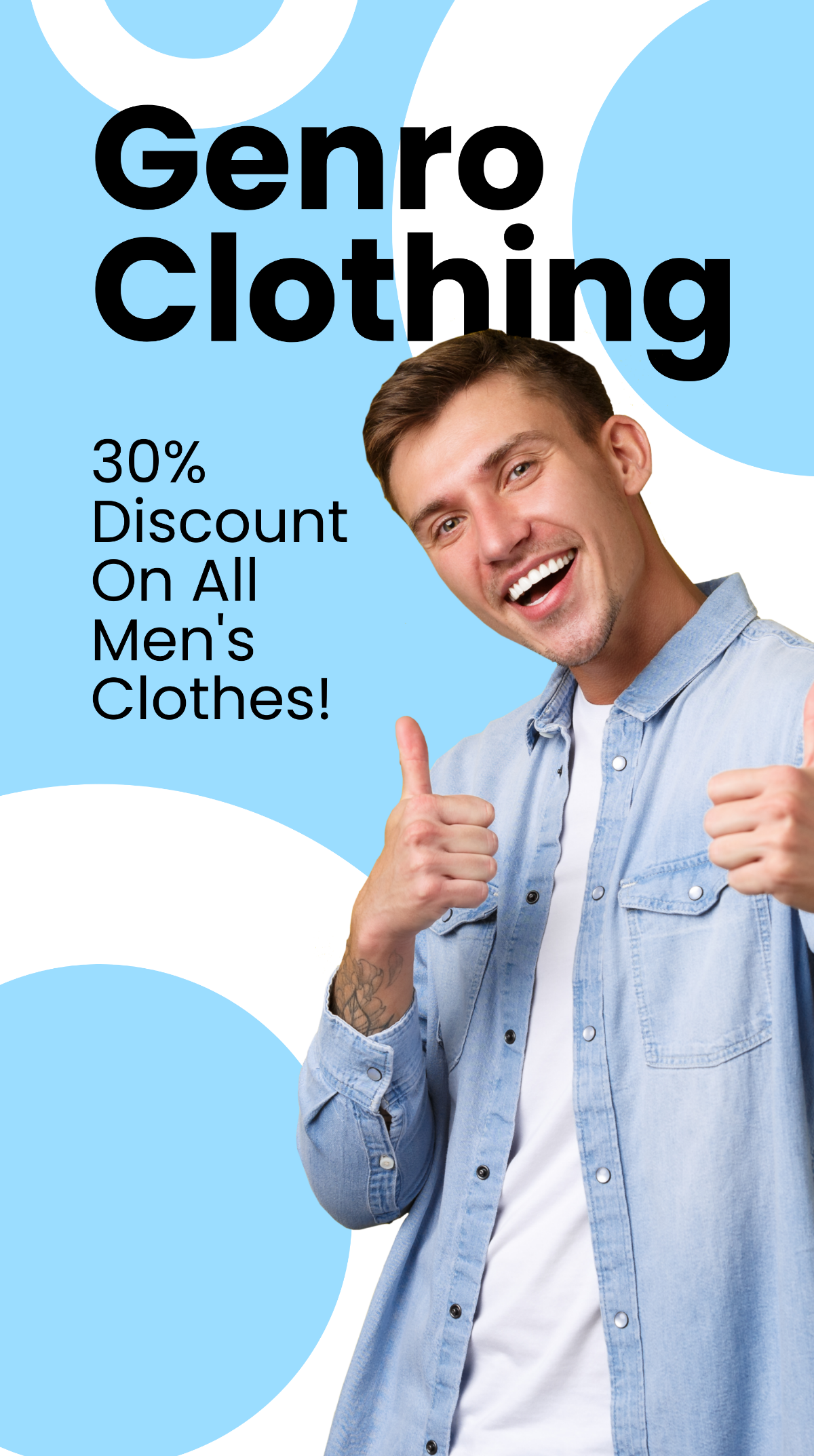 Clothing Discount Instagram Story Template