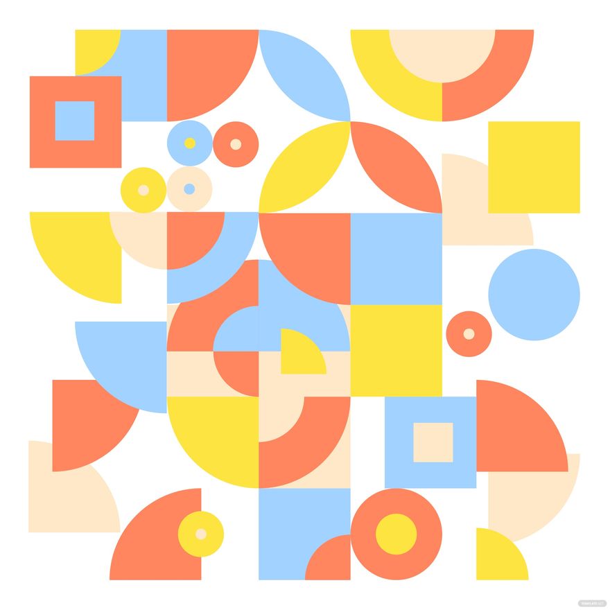 Free Abstract Geometric Vector