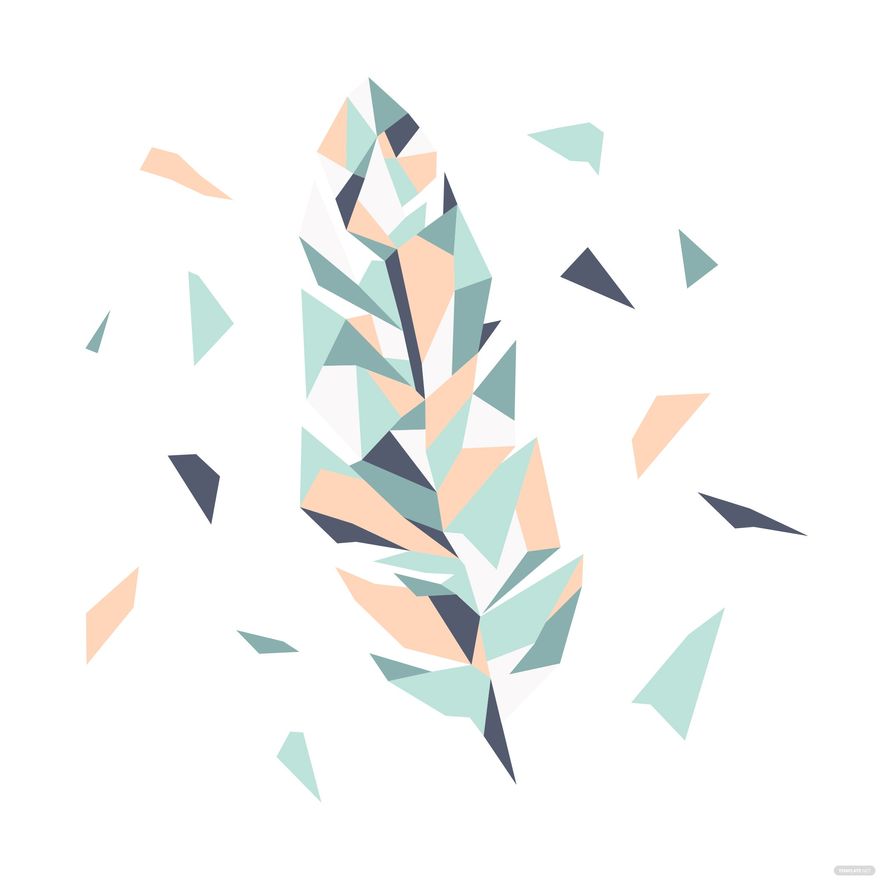 Free Geometric Art Vector EPS Illustrator JPG PNG SVG Template