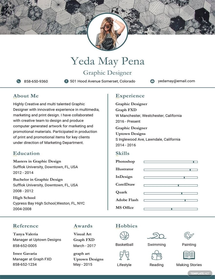 Hipster Resume Template