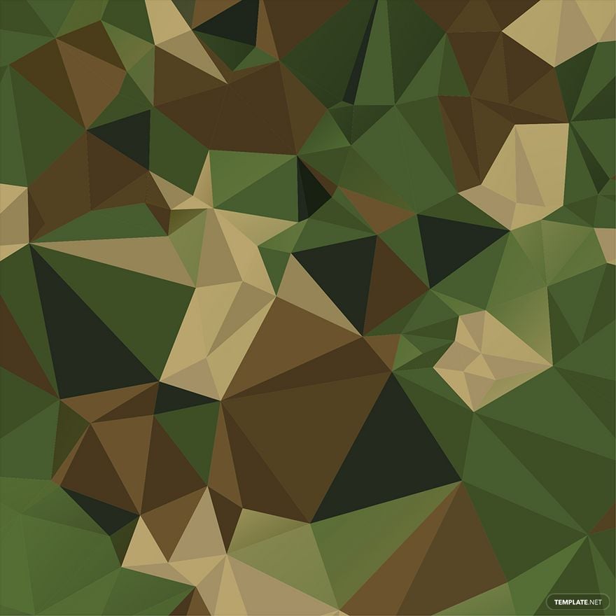 Geometric Camouflage Vector