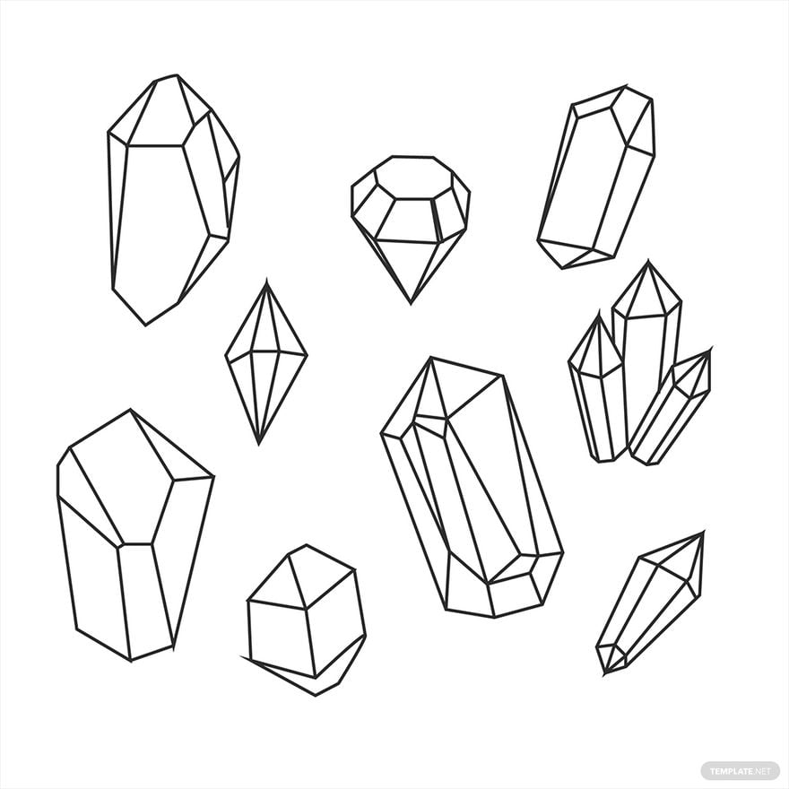 Free Geometric Crystal Vector