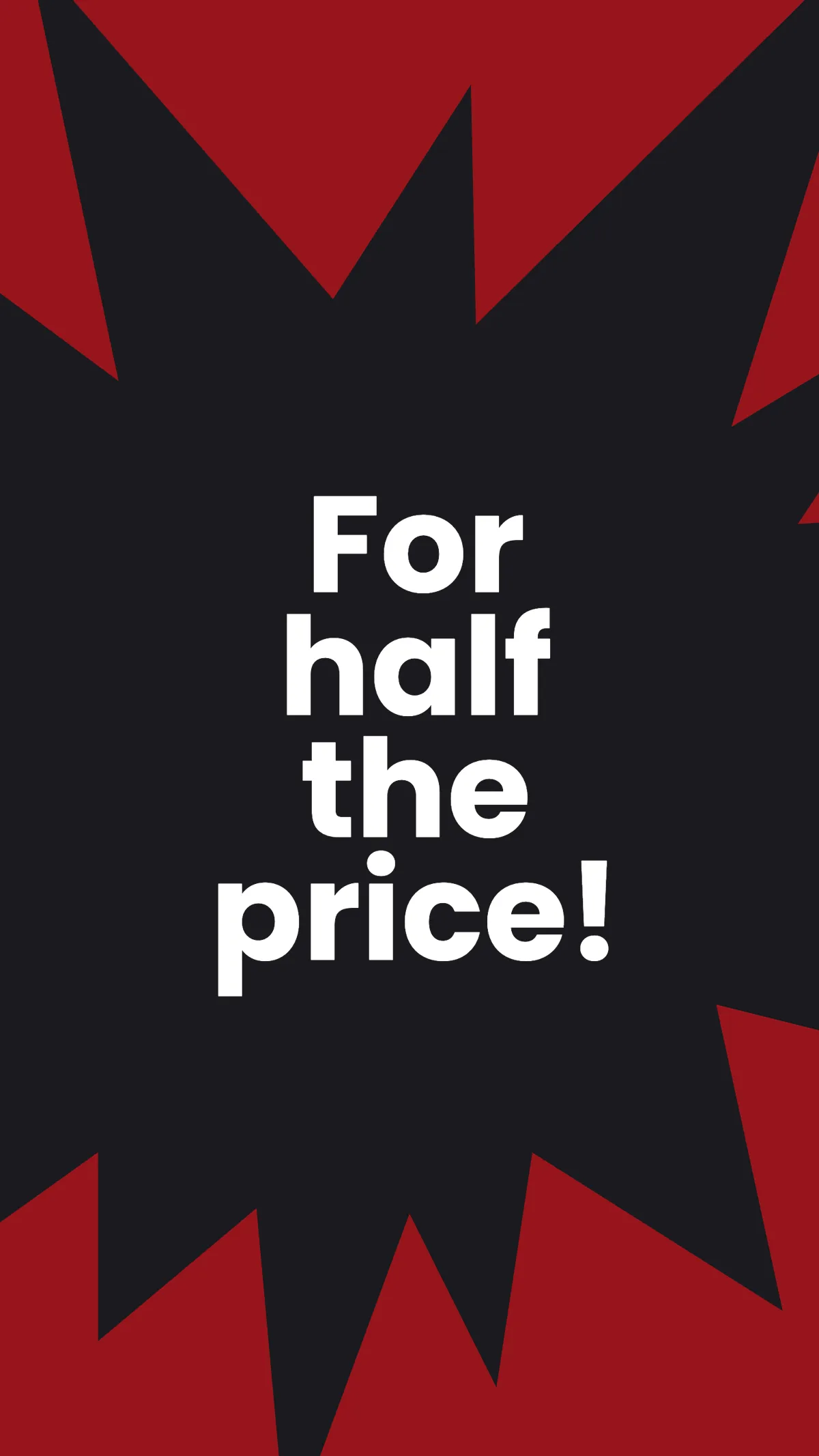Free Black Friday Weekend Sale Instagram Story Template to Edit Online
