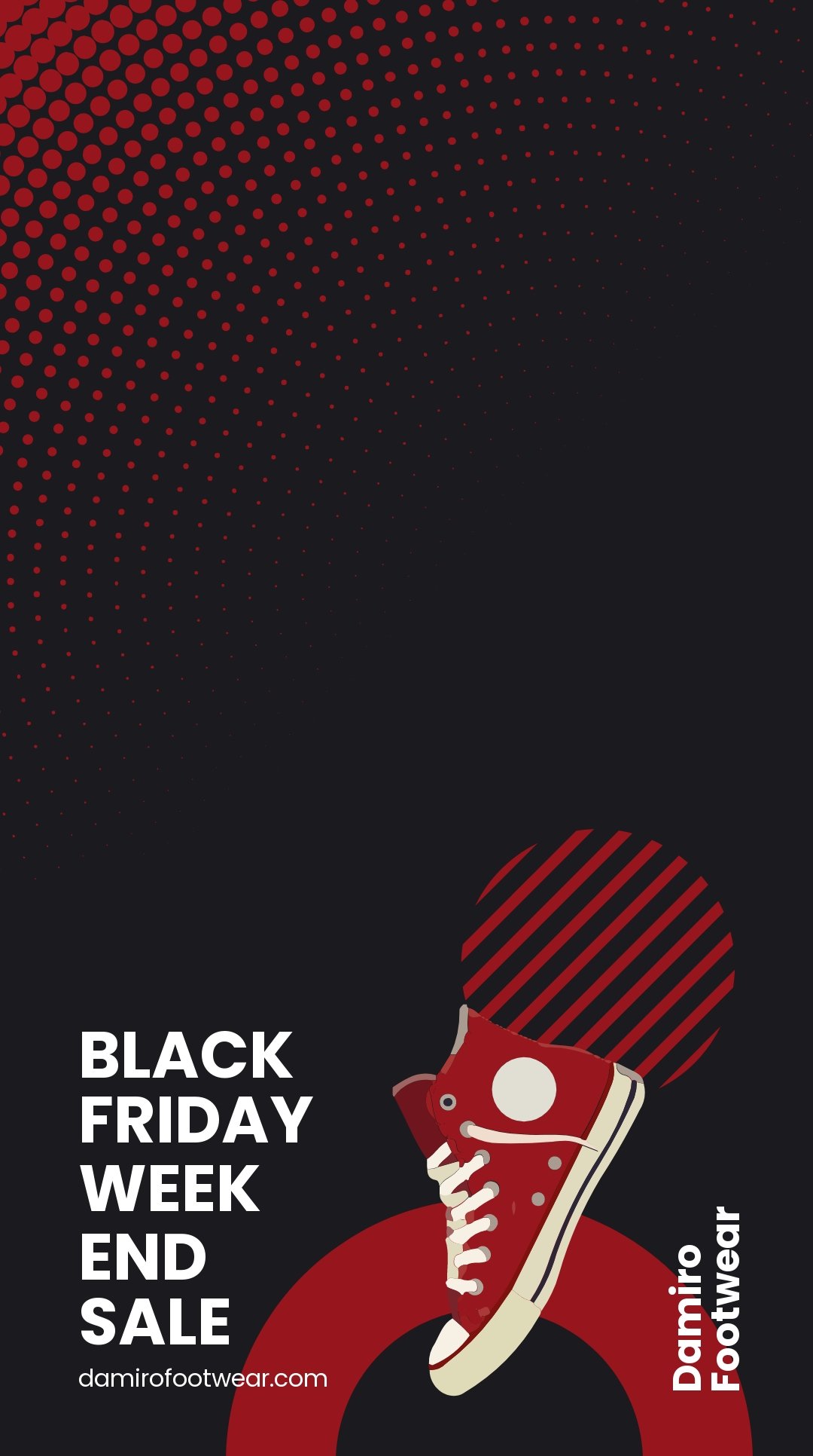 Black Friday Weekend Sale Snapchat Geofilter Template