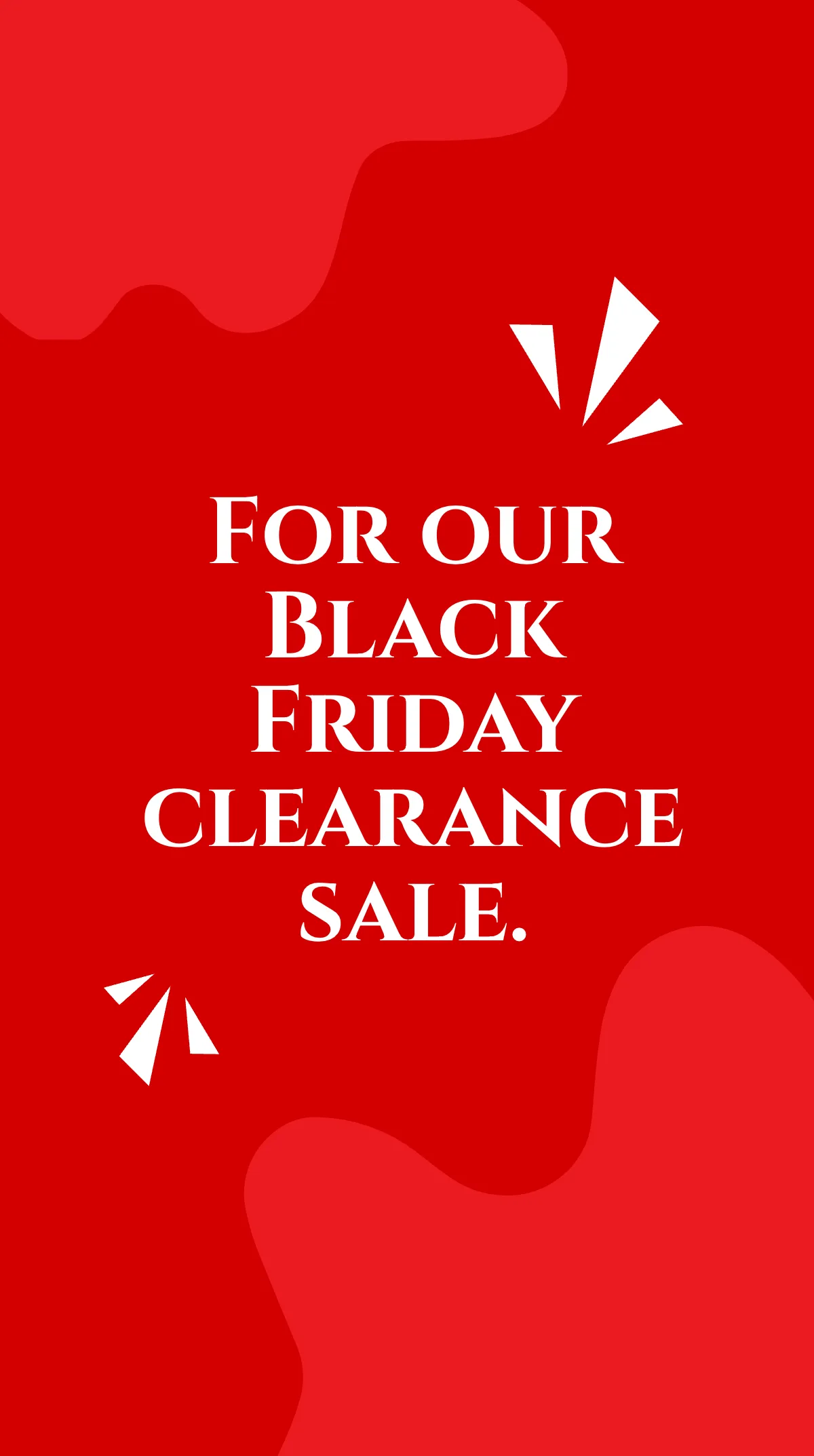 Free Black Friday Clearance Sale Instagram Story Template to Edit Online