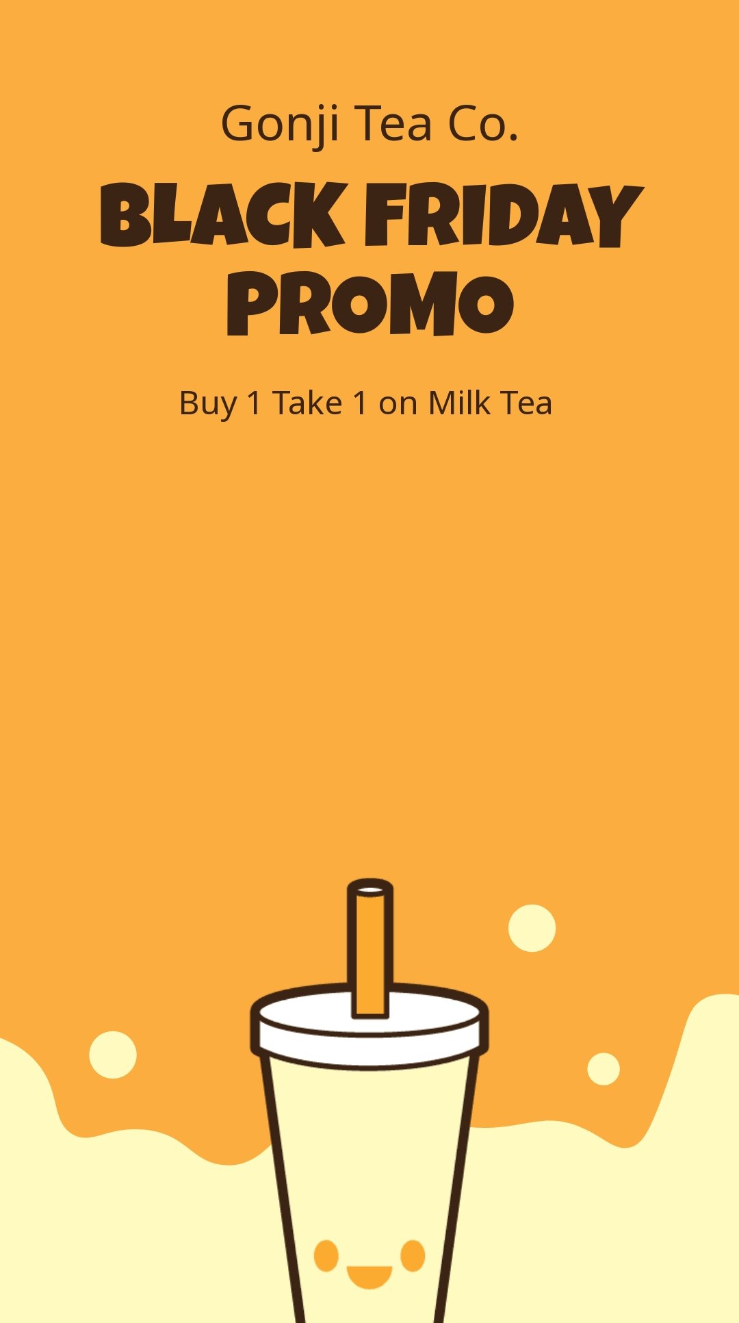Black Friday Promo Snapchat Geofilter Template