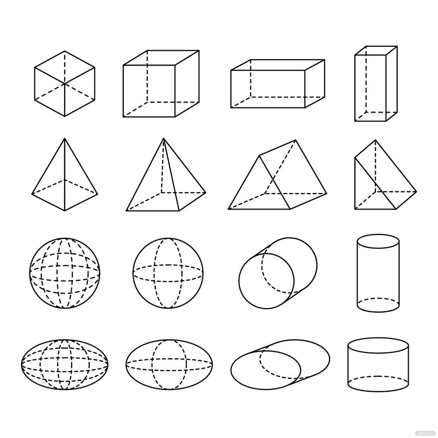 Free Geometric Figure Vector in Illustrator, EPS, SVG, JPG, PNG