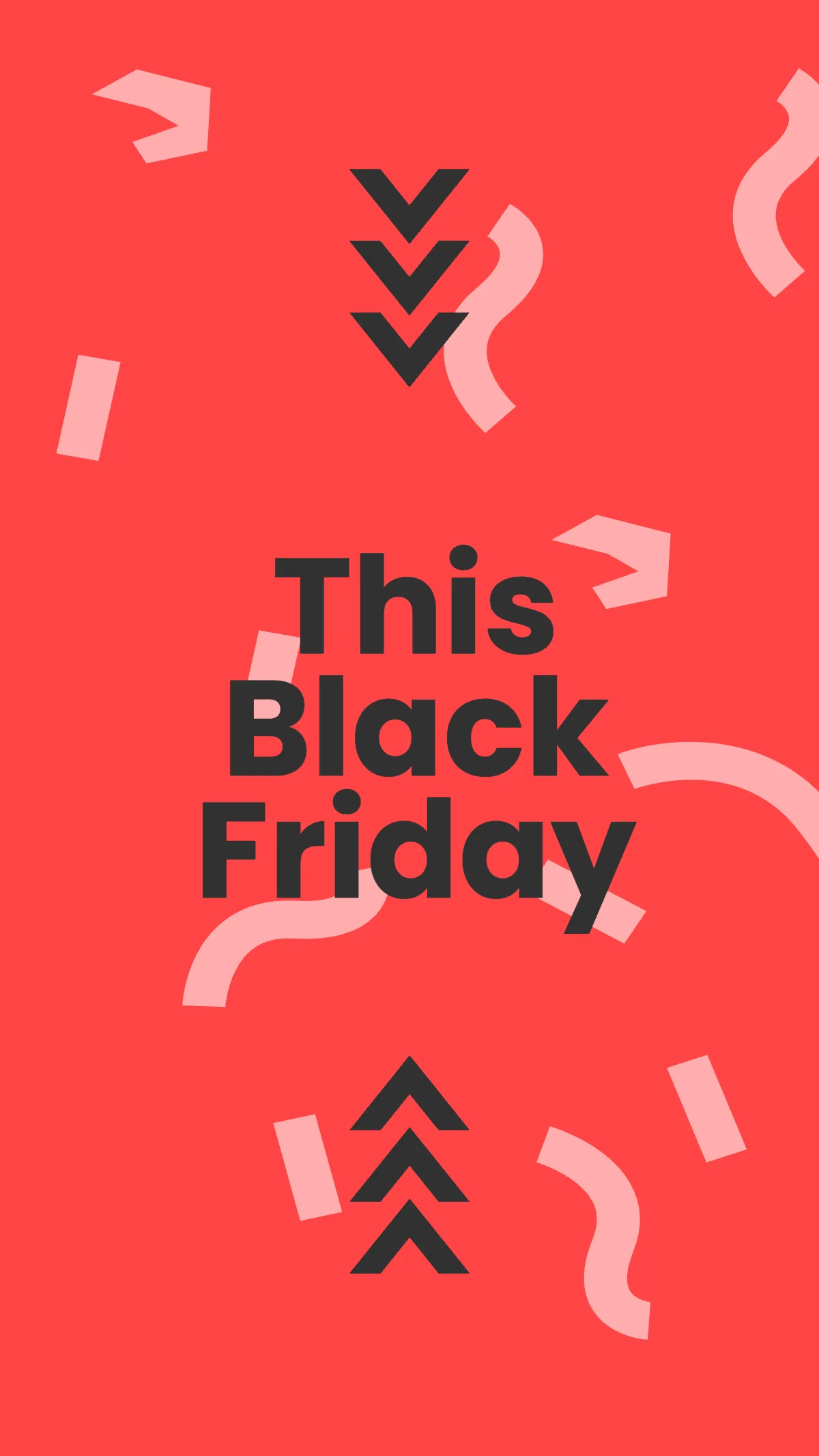 Free Simple Black Friday Instagram Story Template to Edit Online