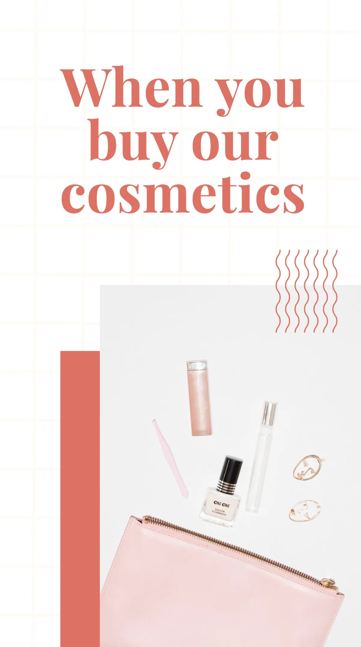 Free Black Friday Cosmetics Sale Instagram Story Template to Edit Online