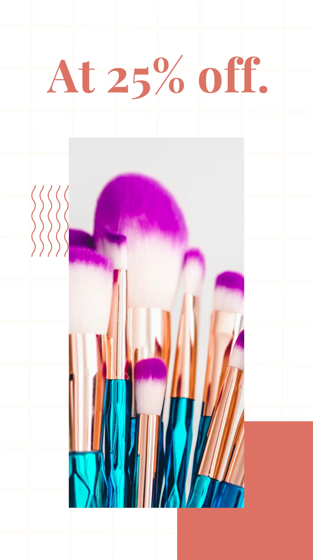 Free Black Friday Cosmetics Sale Instagram Story Template to Edit Online