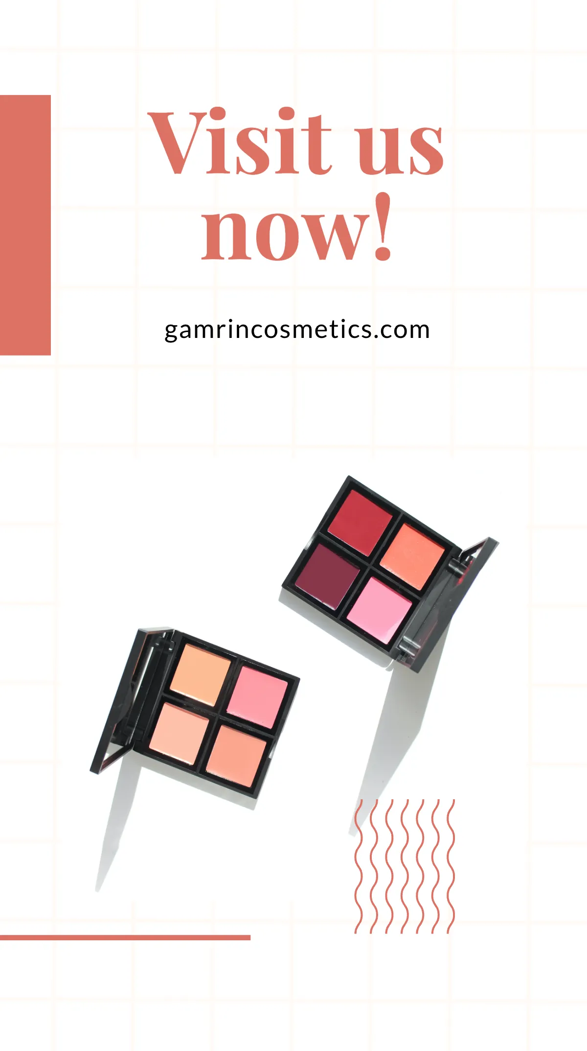 Free Black Friday Cosmetics Sale Instagram Story Template to Edit Online