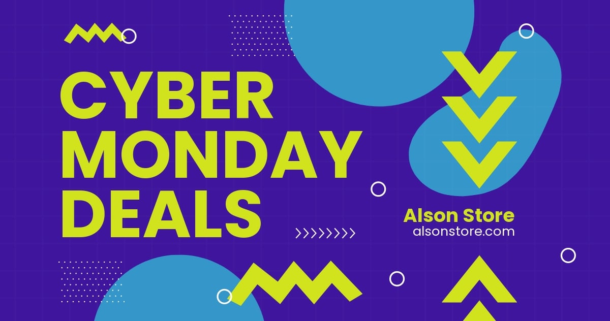 Free Cyber Monday Deals Facebook Post Template