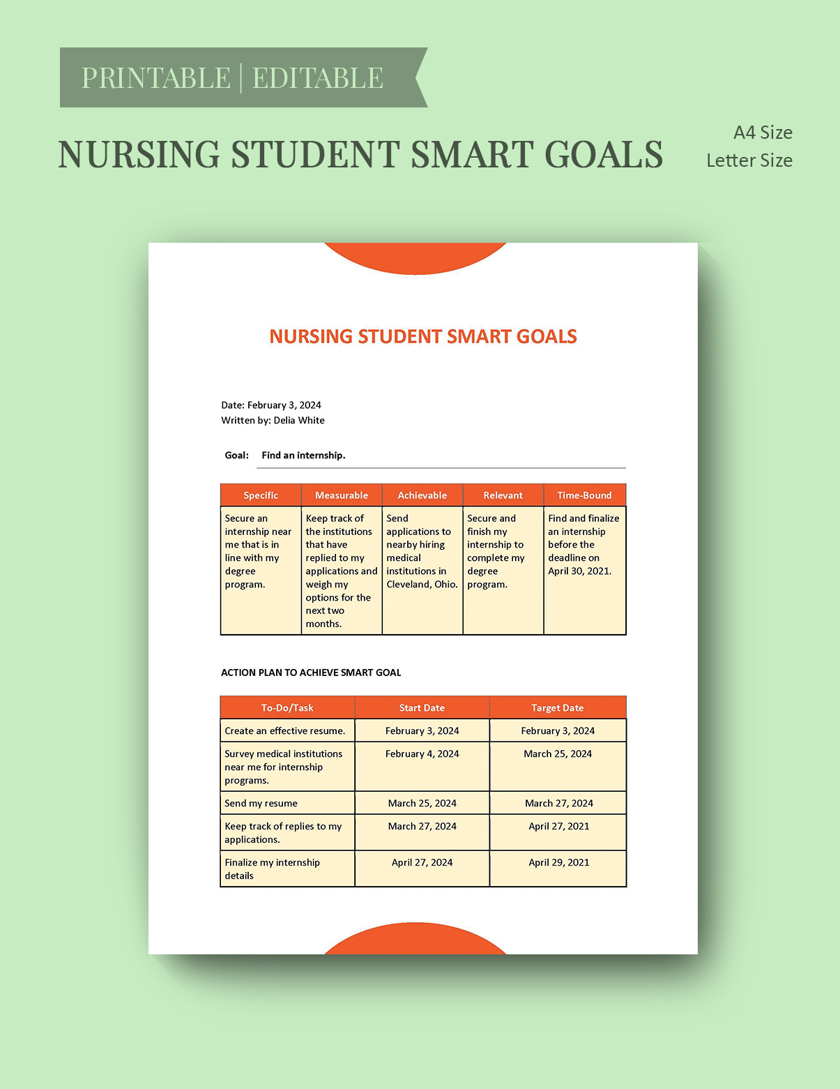 nursing-smart-goal-templates-documents-design-free-download