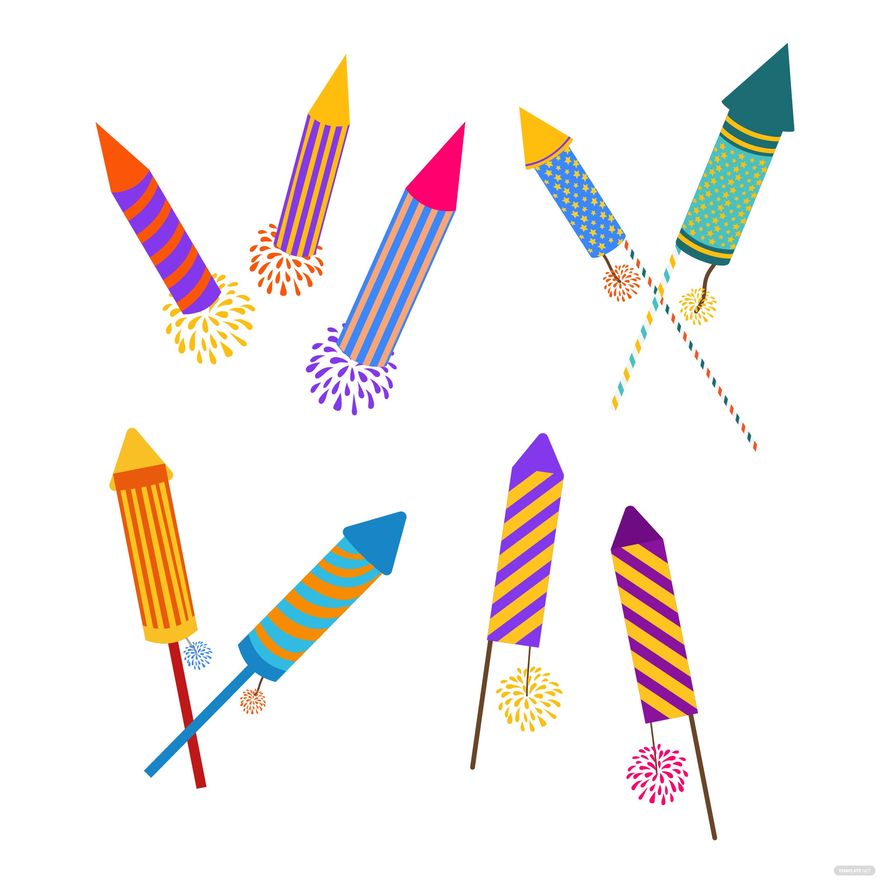 Diwali Crackers Rocket Png