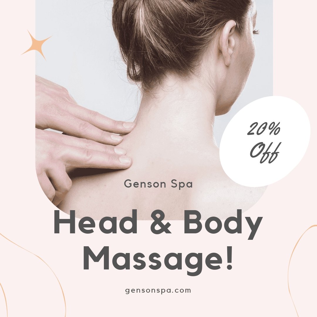 Massage Offer Instagram Post
