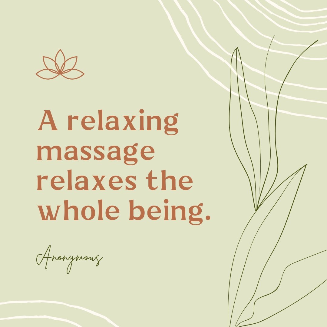 Free Massage Quote Instagram Post Template