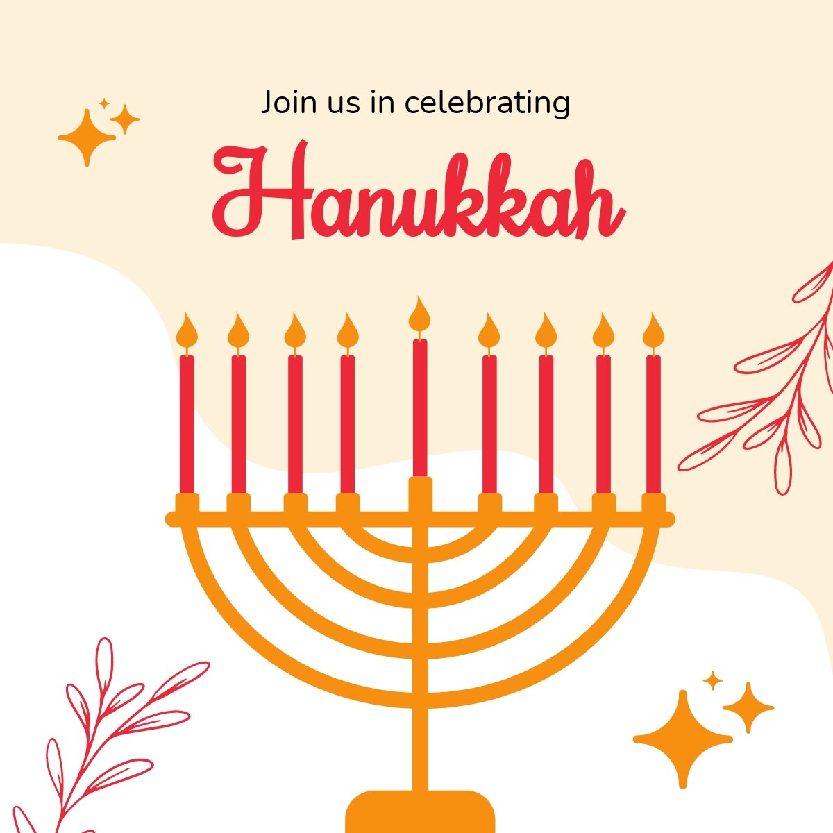 Hanukkah Celebration Linkedin Post