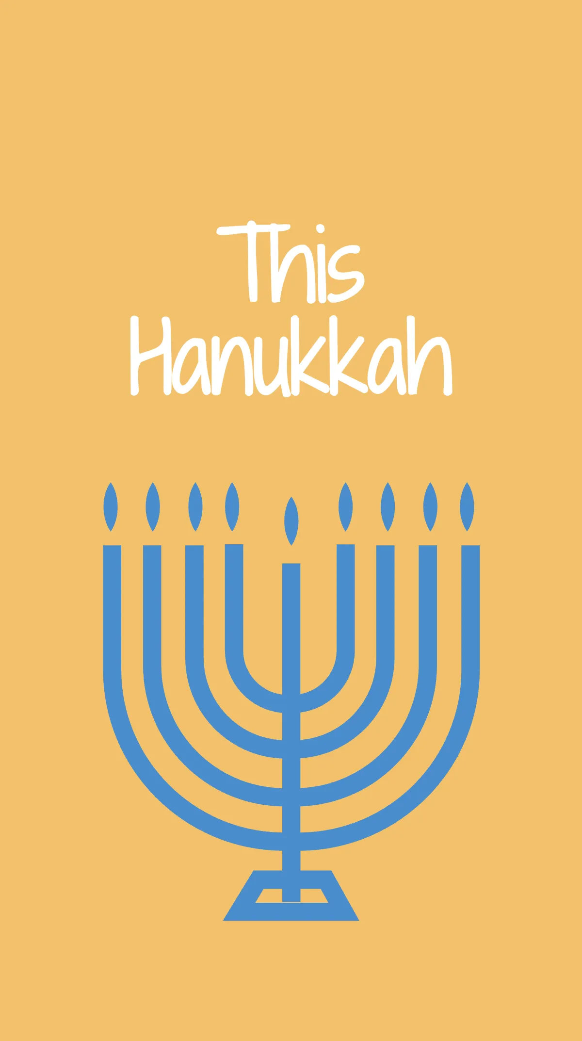 Free Hanukkah Dinner Instagram Story Template to Edit Online