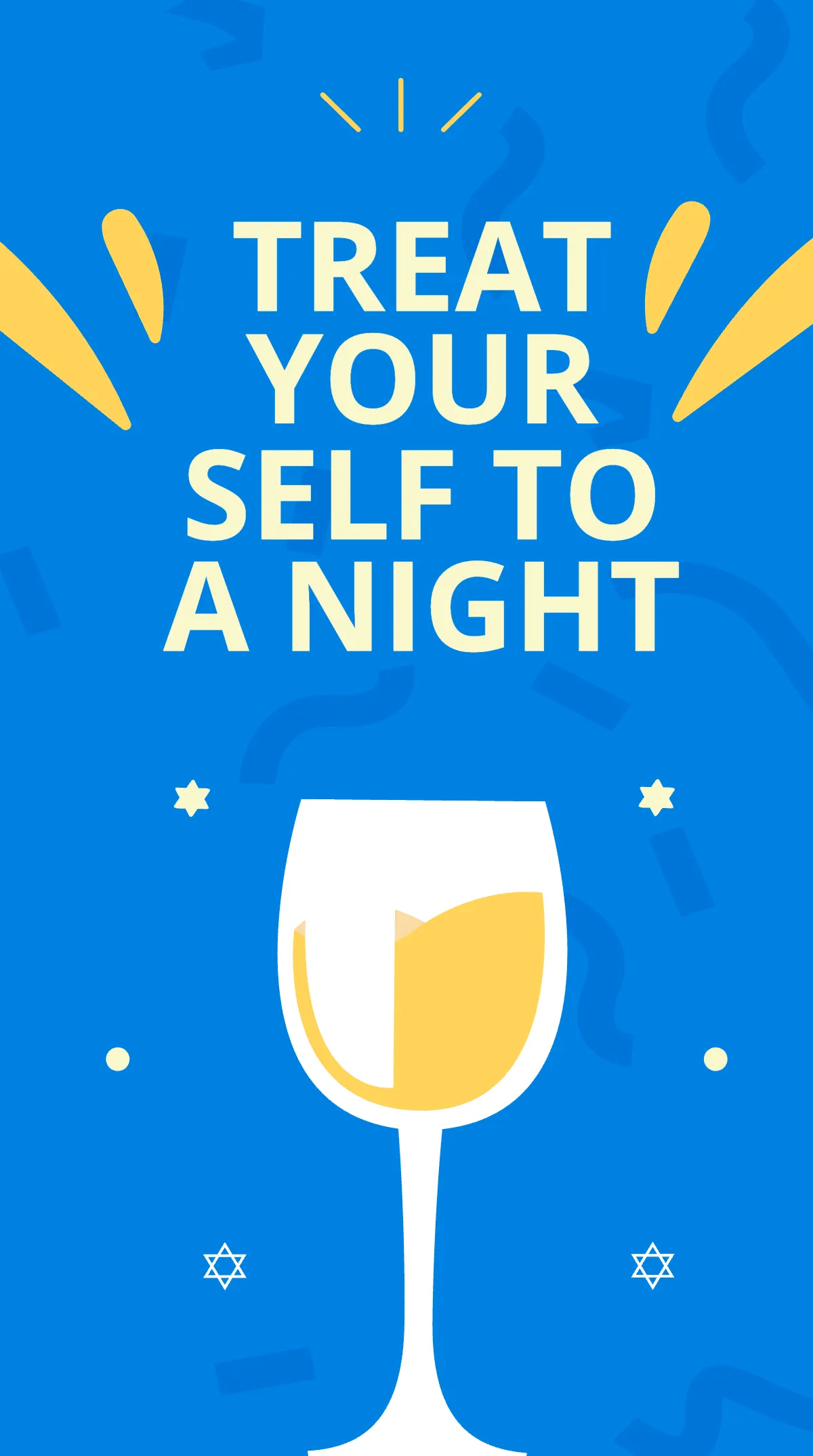 Free Hanukkah Party Instagram Story Template to Edit Online