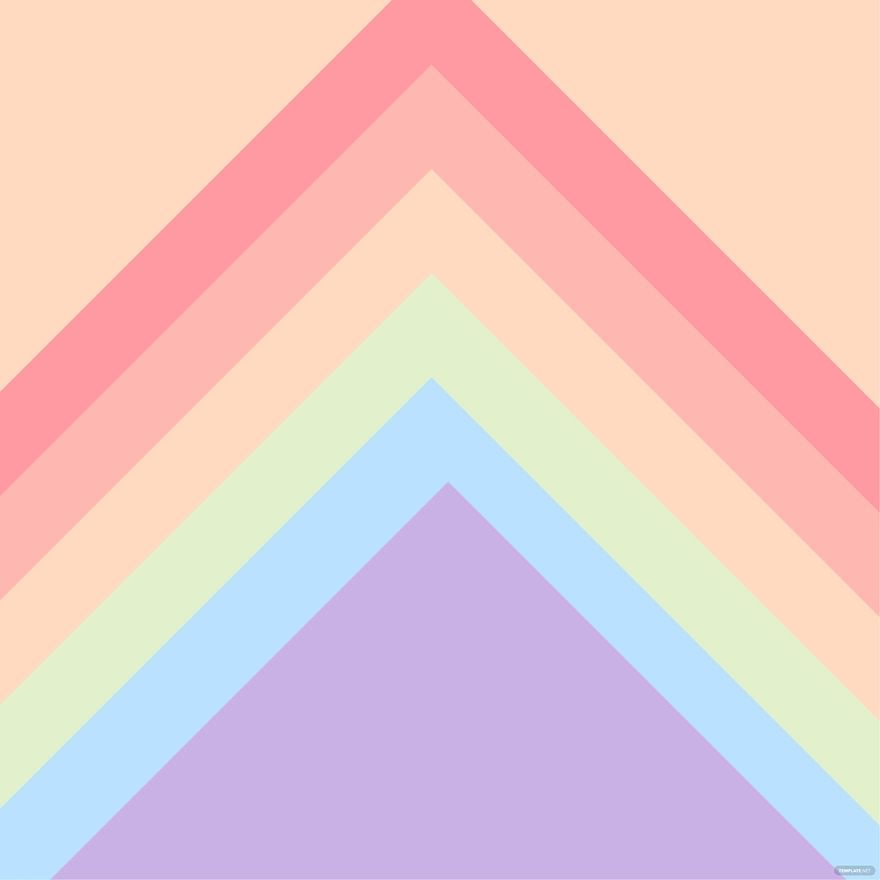 Pastel Rainbow Vector