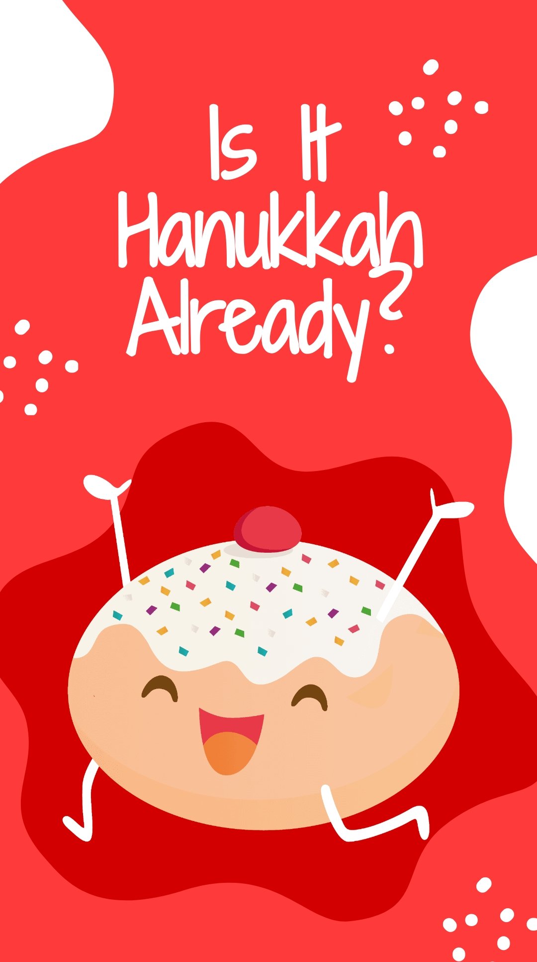 Free Funny Hanukkah Instagram Story Template