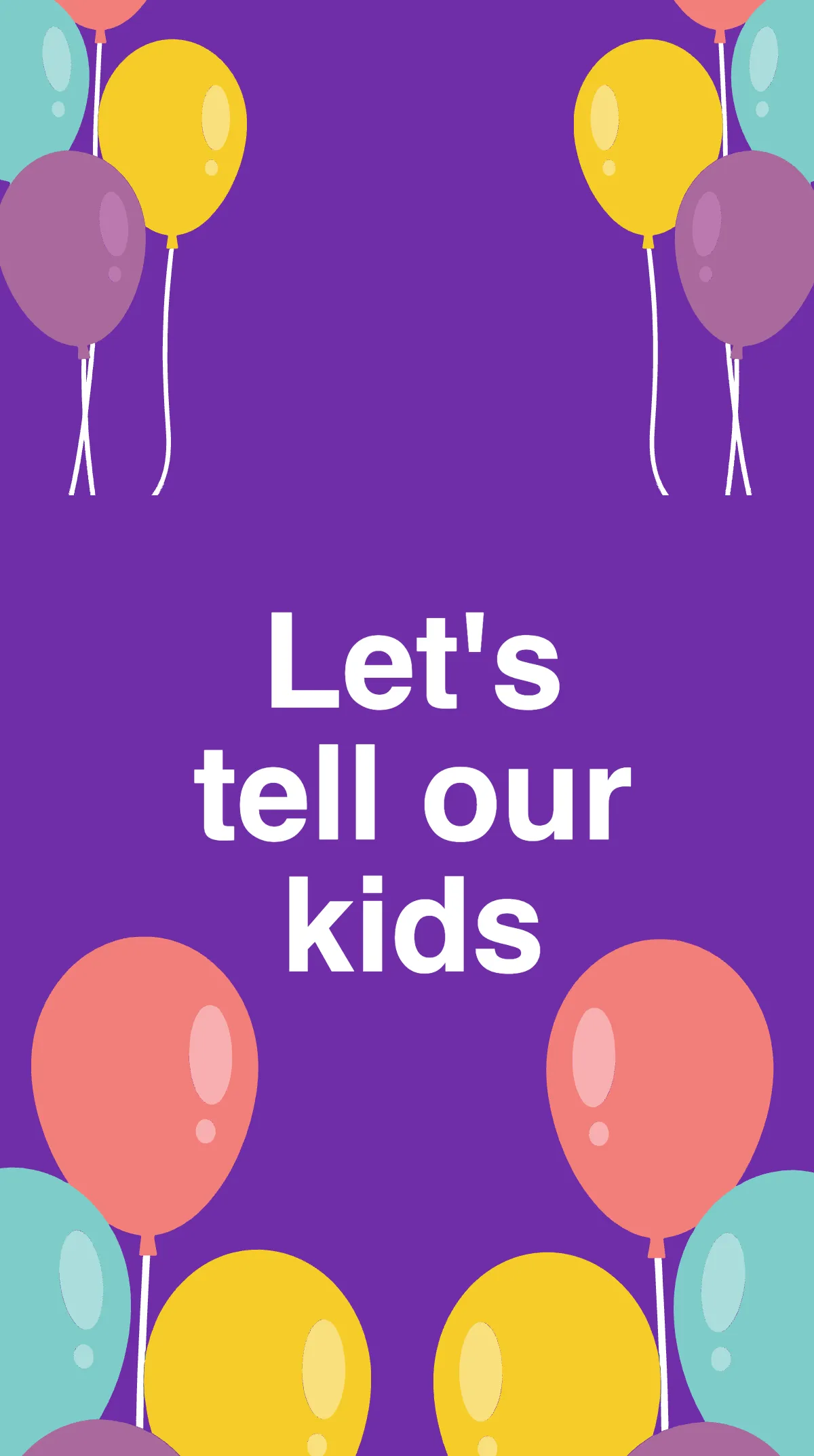 Free Happy Childrens Day Instagram Story Template to Edit Online