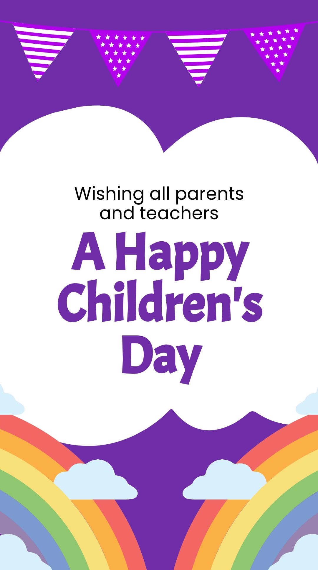 Free Happy Childrens Day Instagram Story Template
