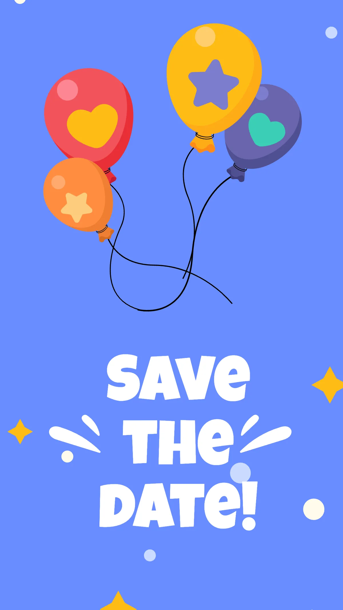 Free Children's Day Party Instagram Story Template to Edit Online