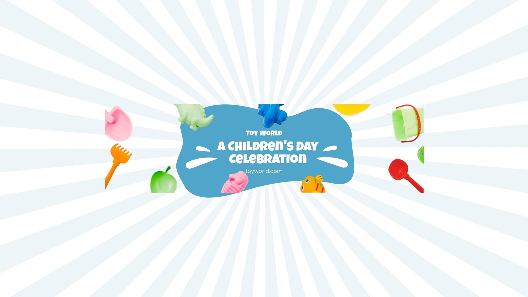 Children's Day Celebration Youtube Banner Template