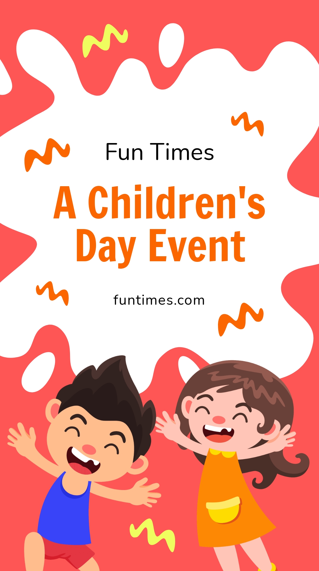 Children's Day Event Instagram Story Template - Edit Online & Download