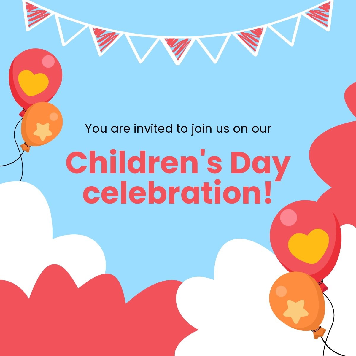 Childrens Day Invitation Linkedin Post
