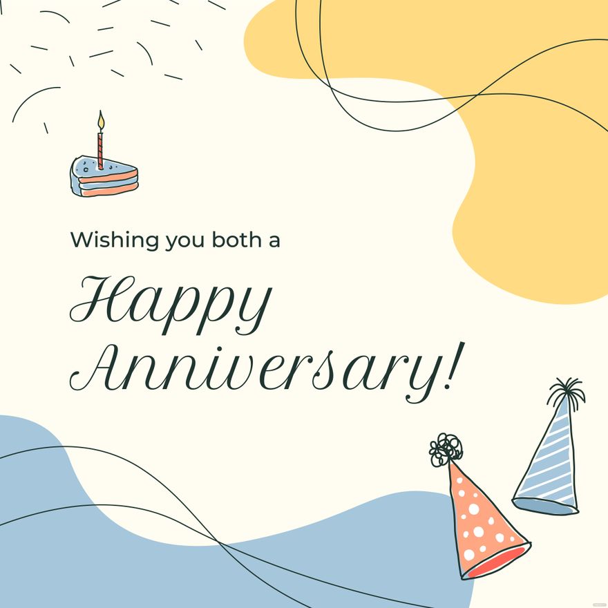 Free Transparent Happy Anniversary Vector - EPS, Illustrator, JPG, PNG ...