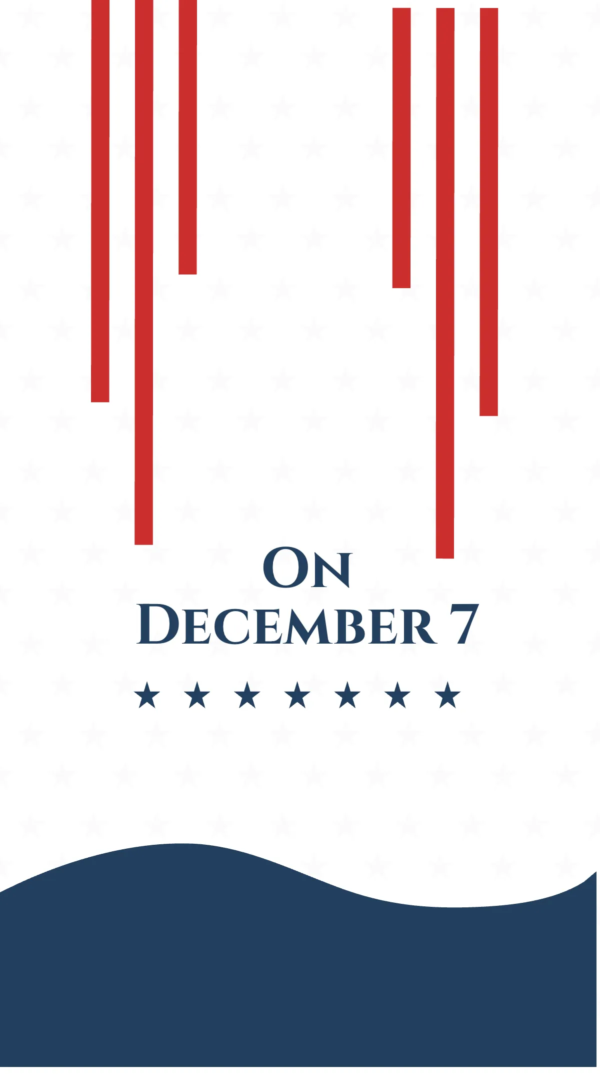 Free Pearl Harbor Day Event Instagram Story Template to Edit Online