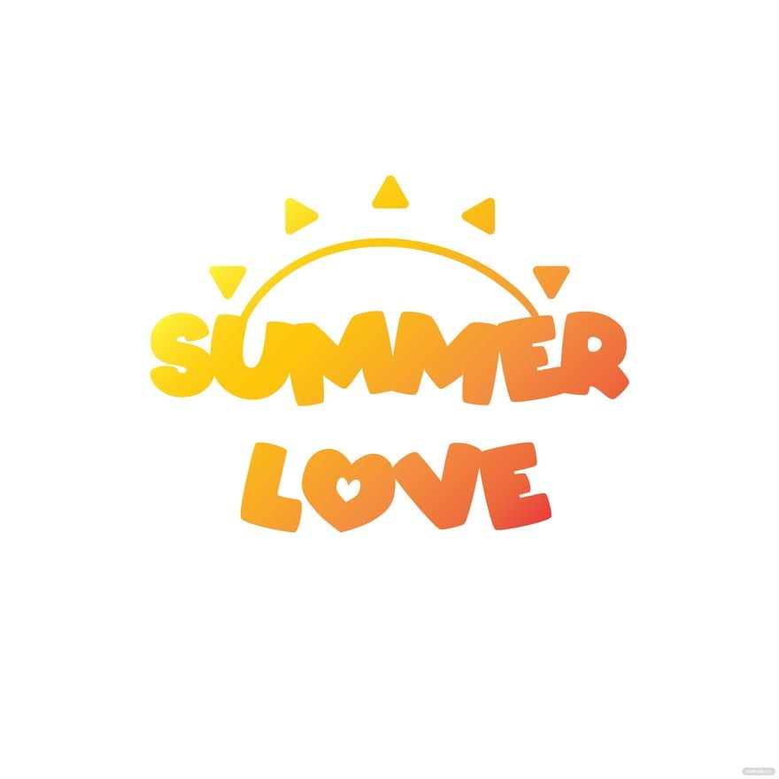 Free Summer Love Vector