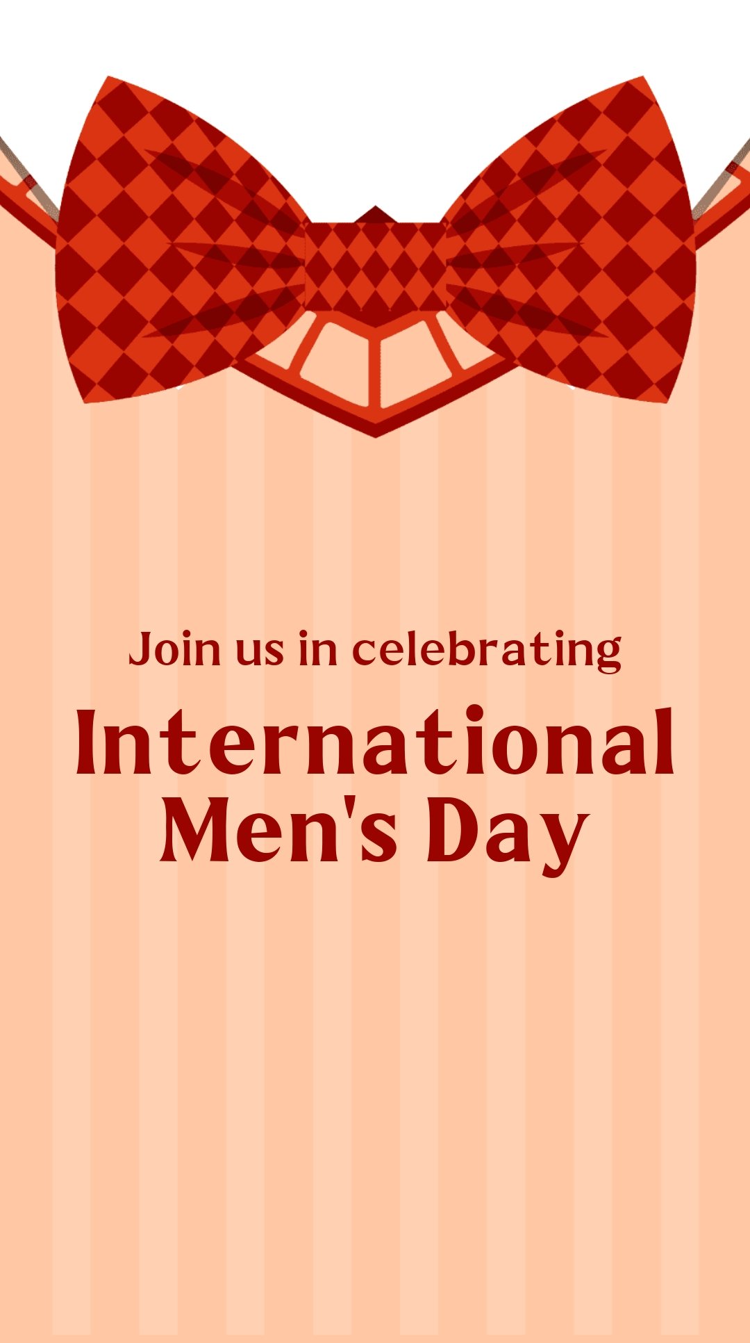 International Mens Day Celebration Instagram Story Template