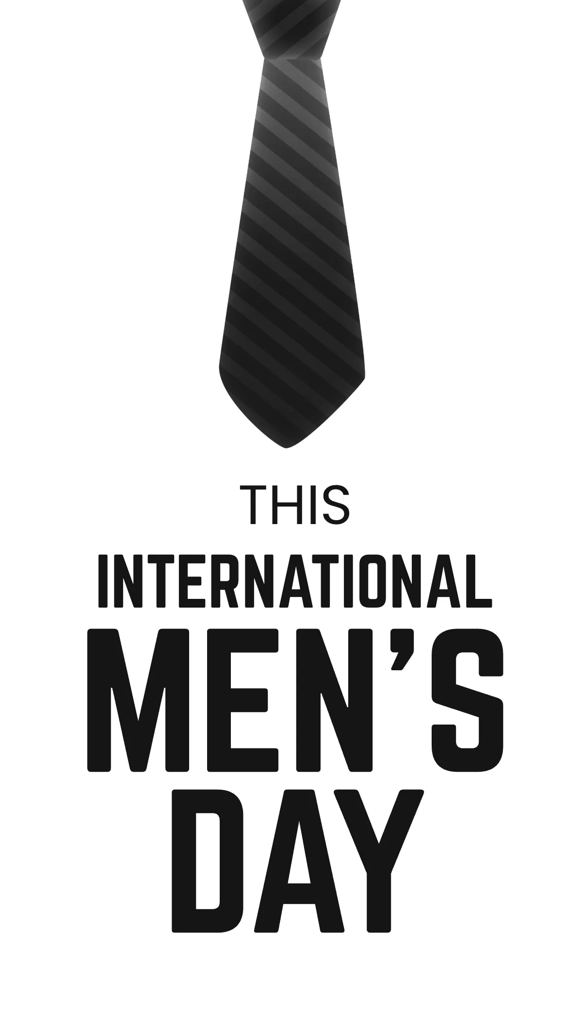 Free International Mens Day Wishes Instagram Story Template to Edit Online
