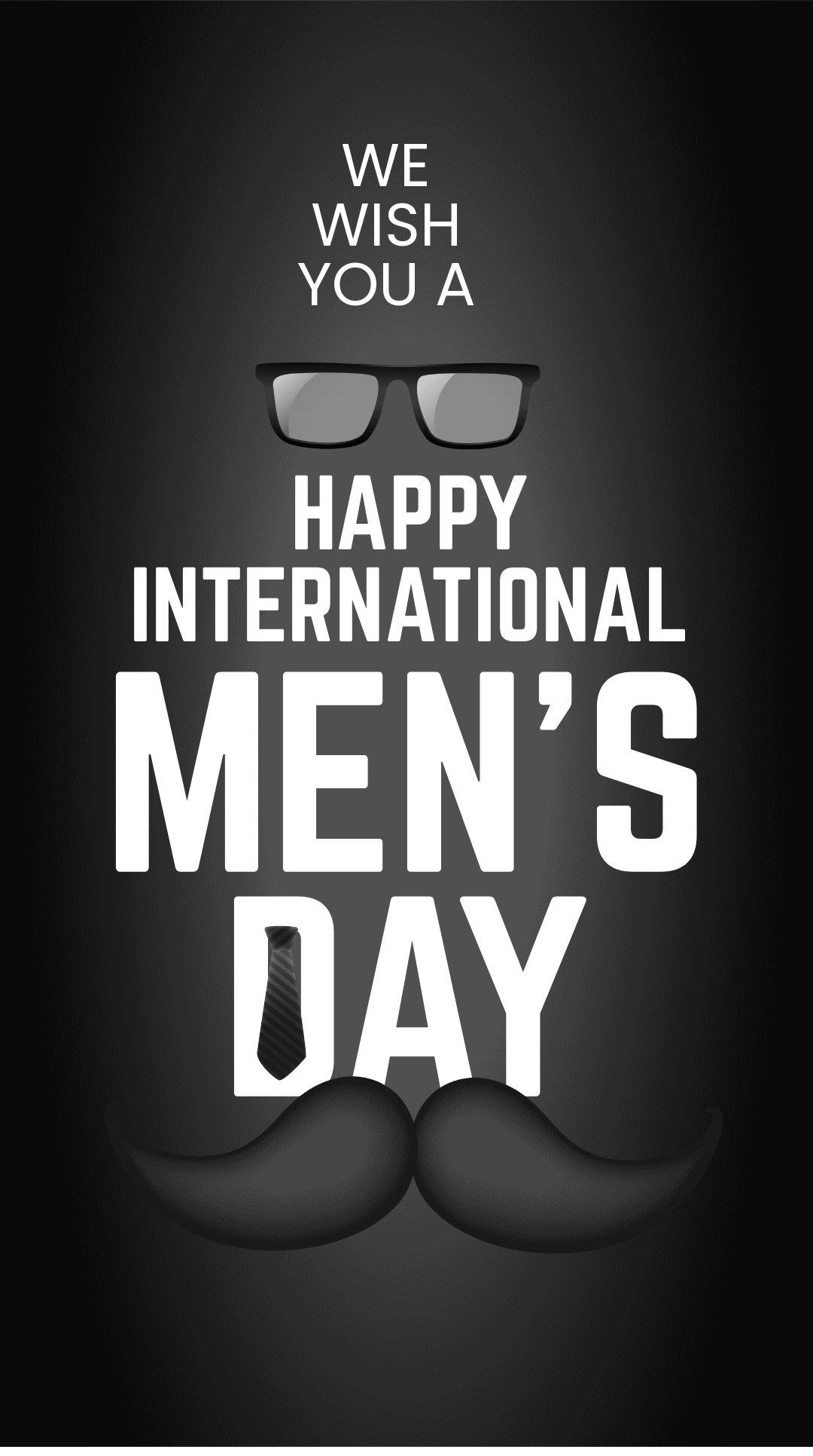 International Mens Day Wishes Instagram Story Template