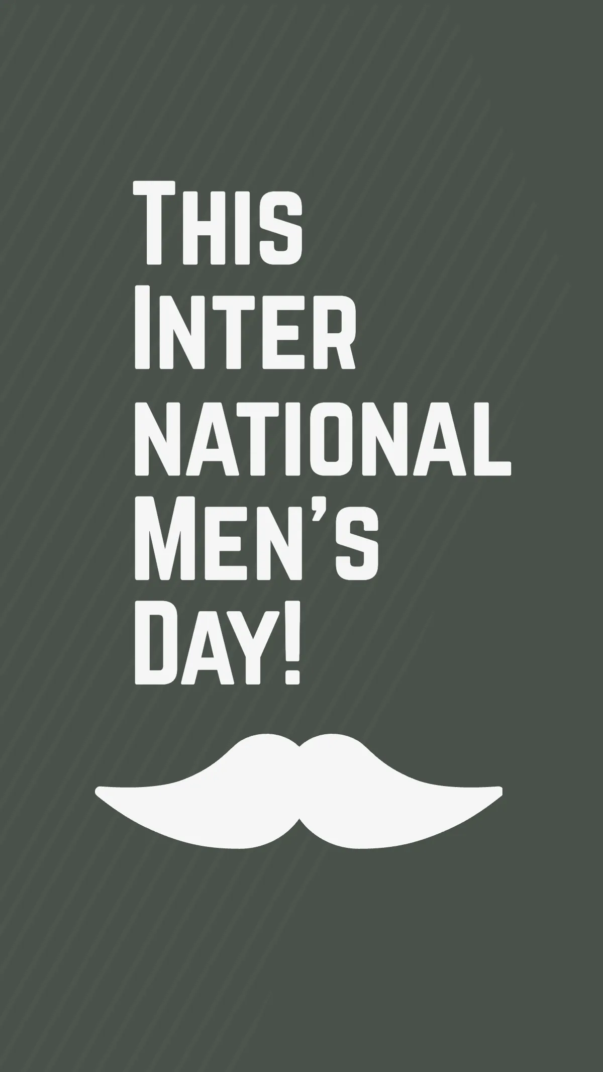 Free International Mens Day Offer Instagram Story Template to Edit Online