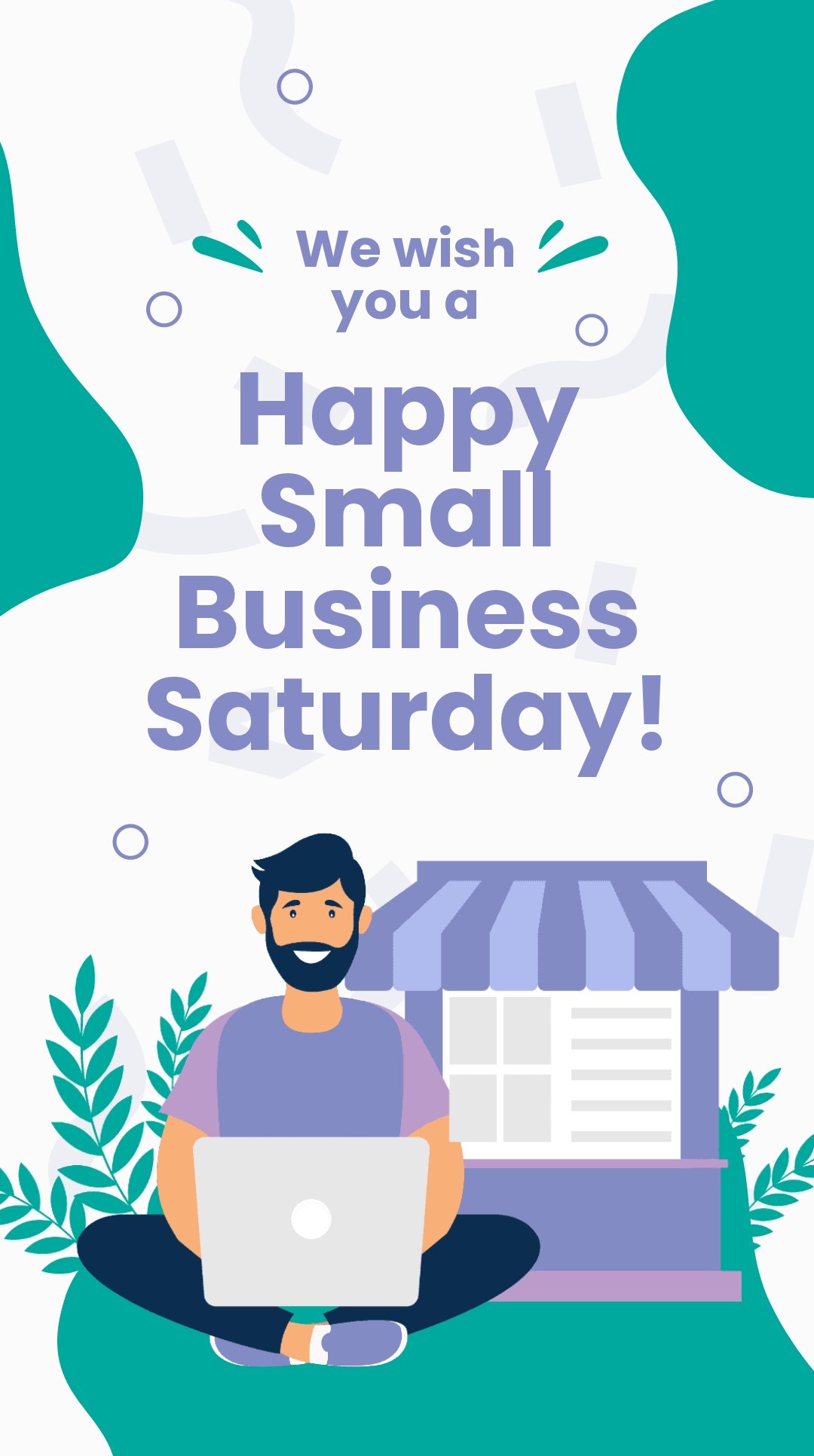 Happy Small Business Saturday Instagram Story