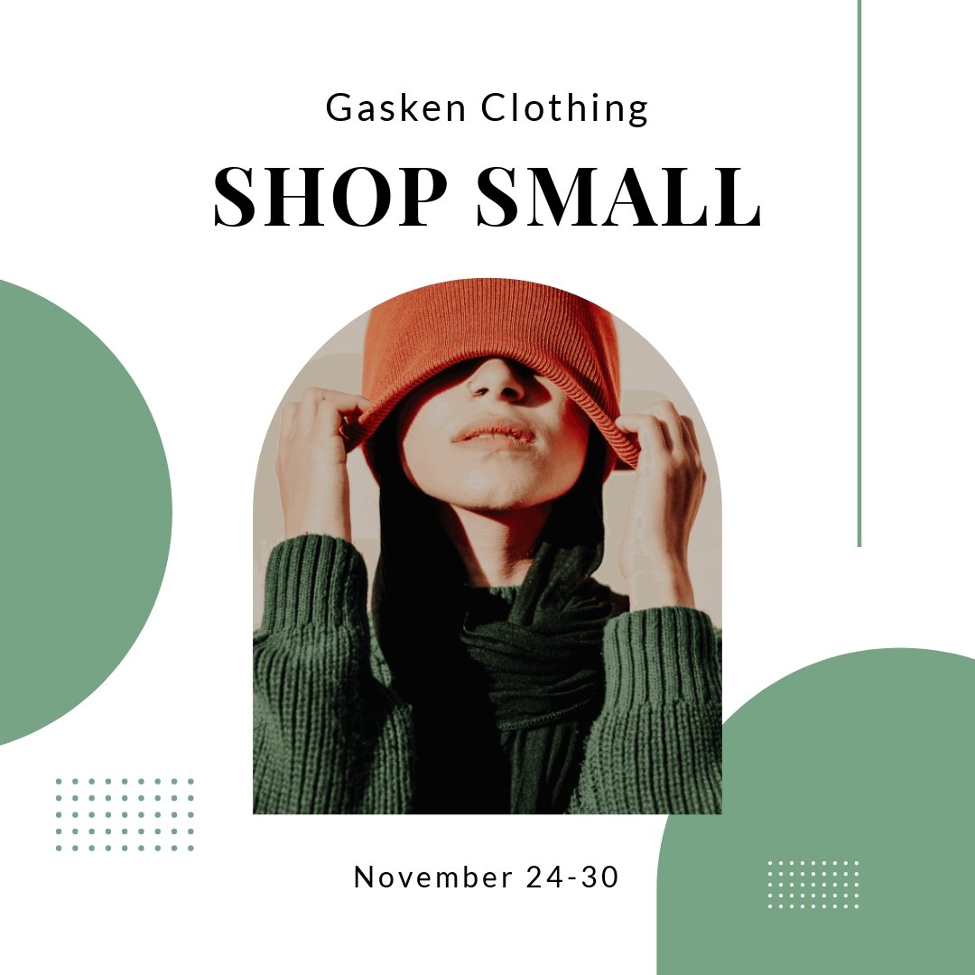 Shop Small Instagram Post