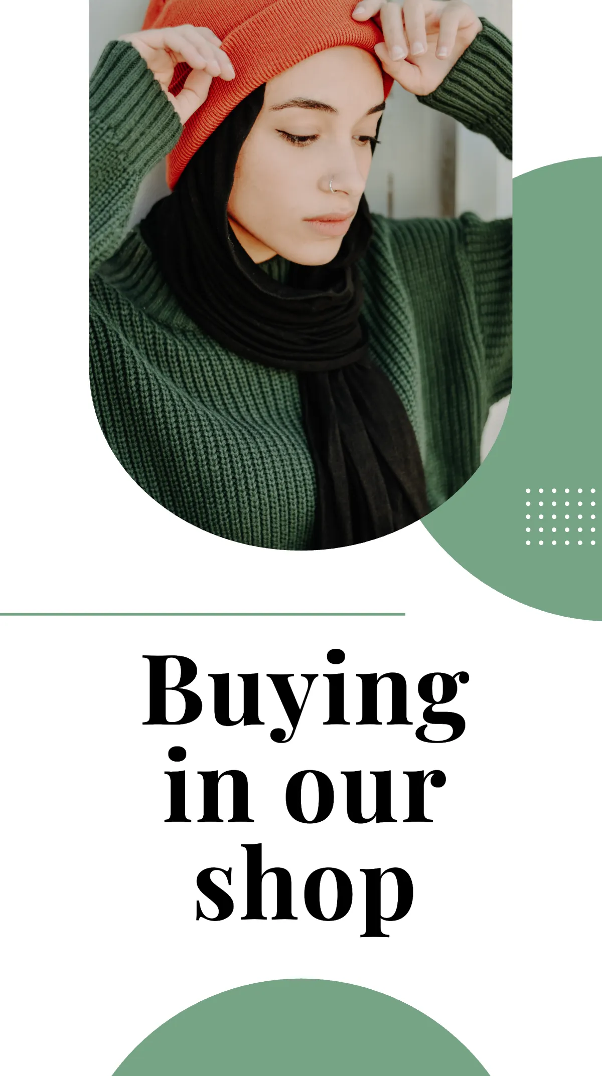 Free Shop Small Instagram Story Template to Edit Online