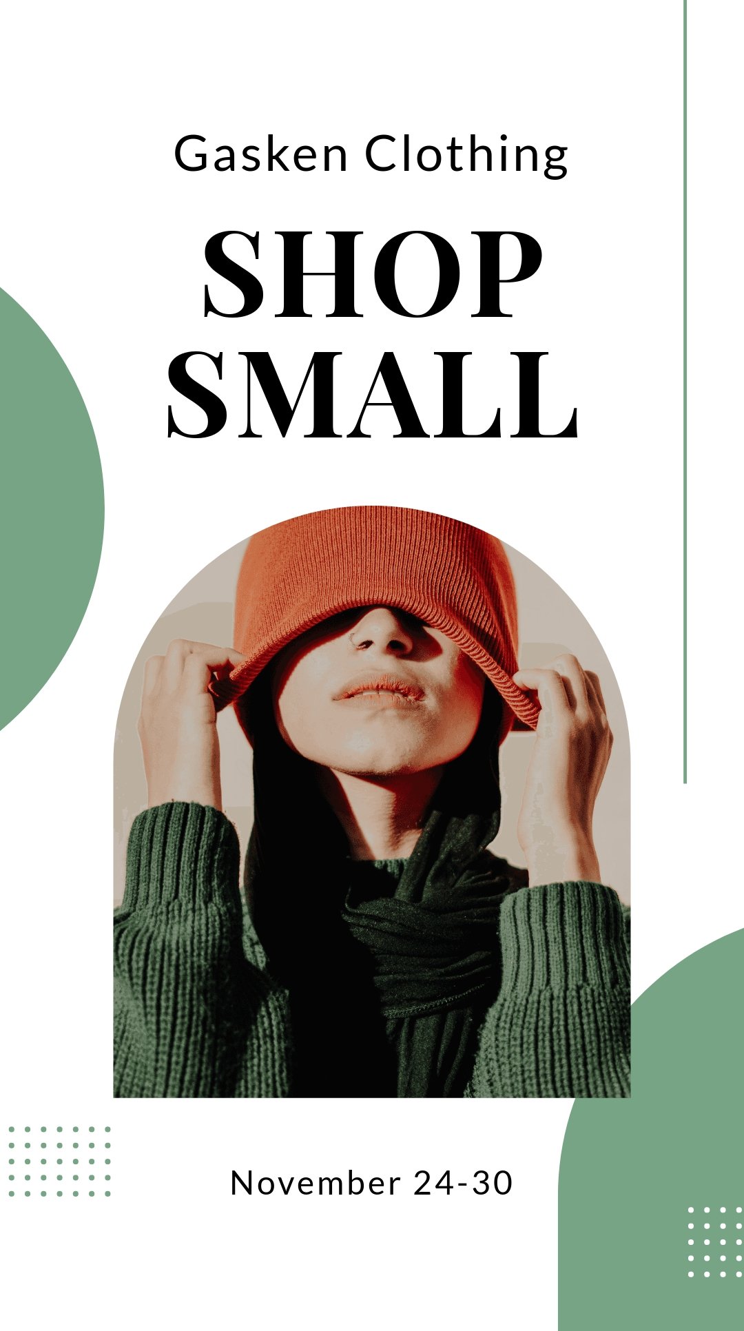 Shop Small Instagram Story