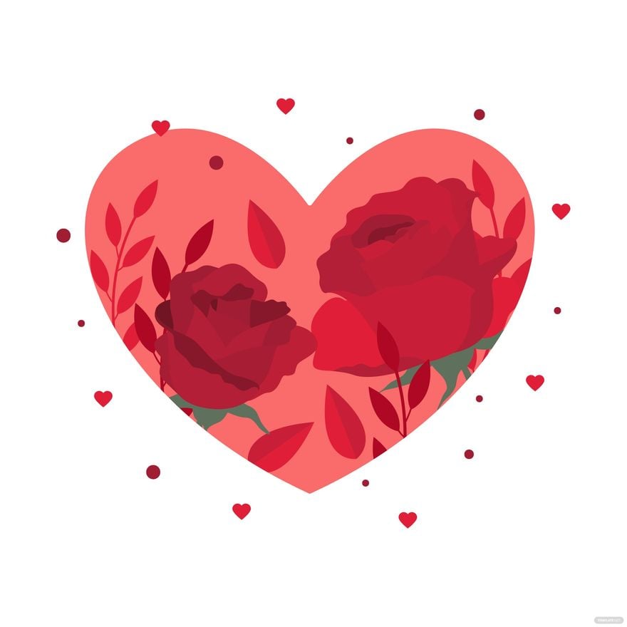Free Red Love Vector