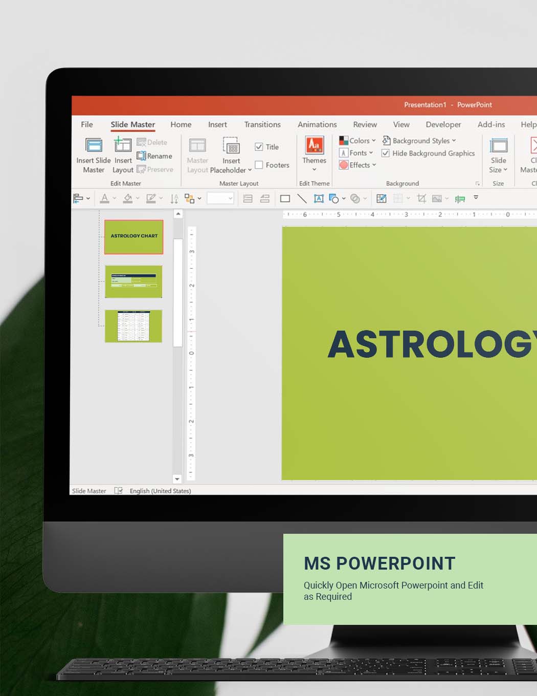 Free Astrology Chart Template to Edit Online