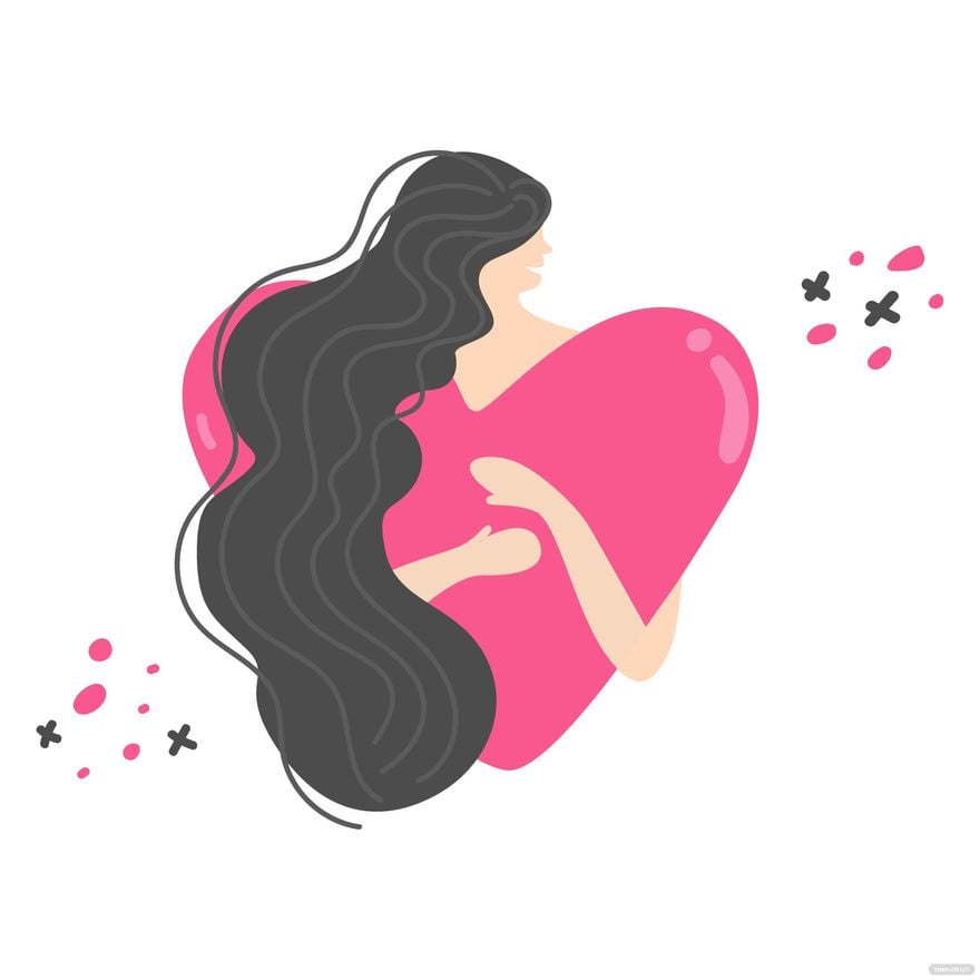 Free Pink Love Vector