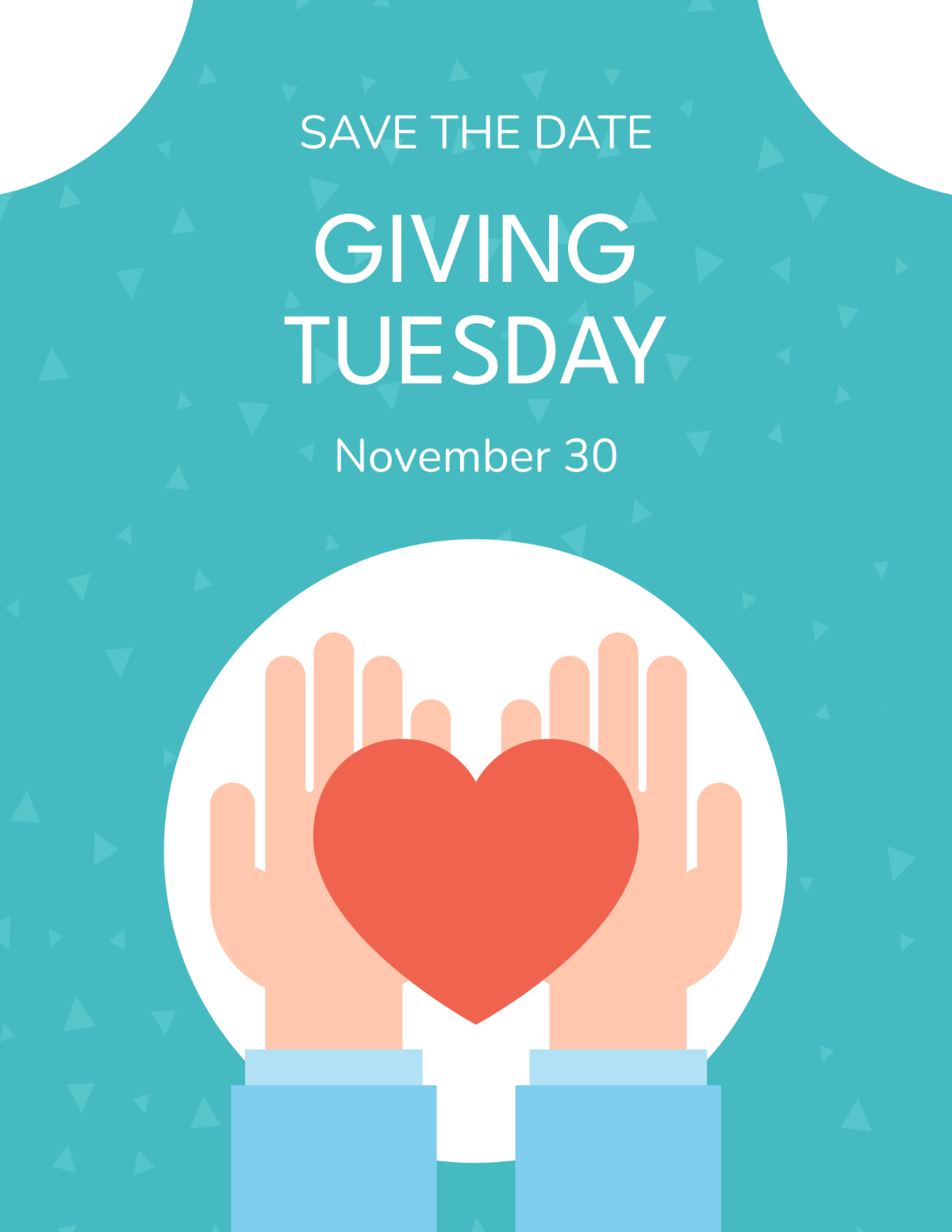 Free Giving Tuesday Flyer Template