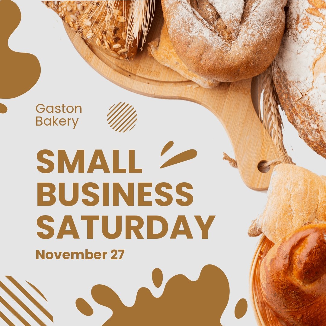 Small Business Saturday Advertising Instagram Post Template